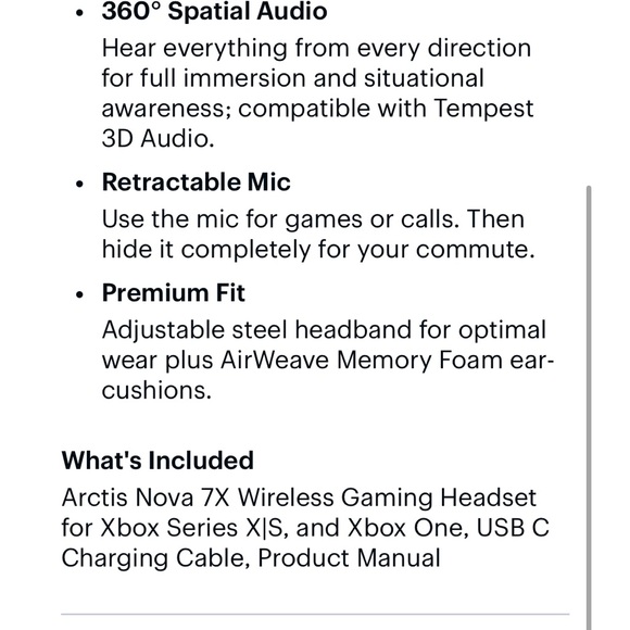 Steelseries Xbox Arctic Nova 7x wireless - Picture 7 of 14